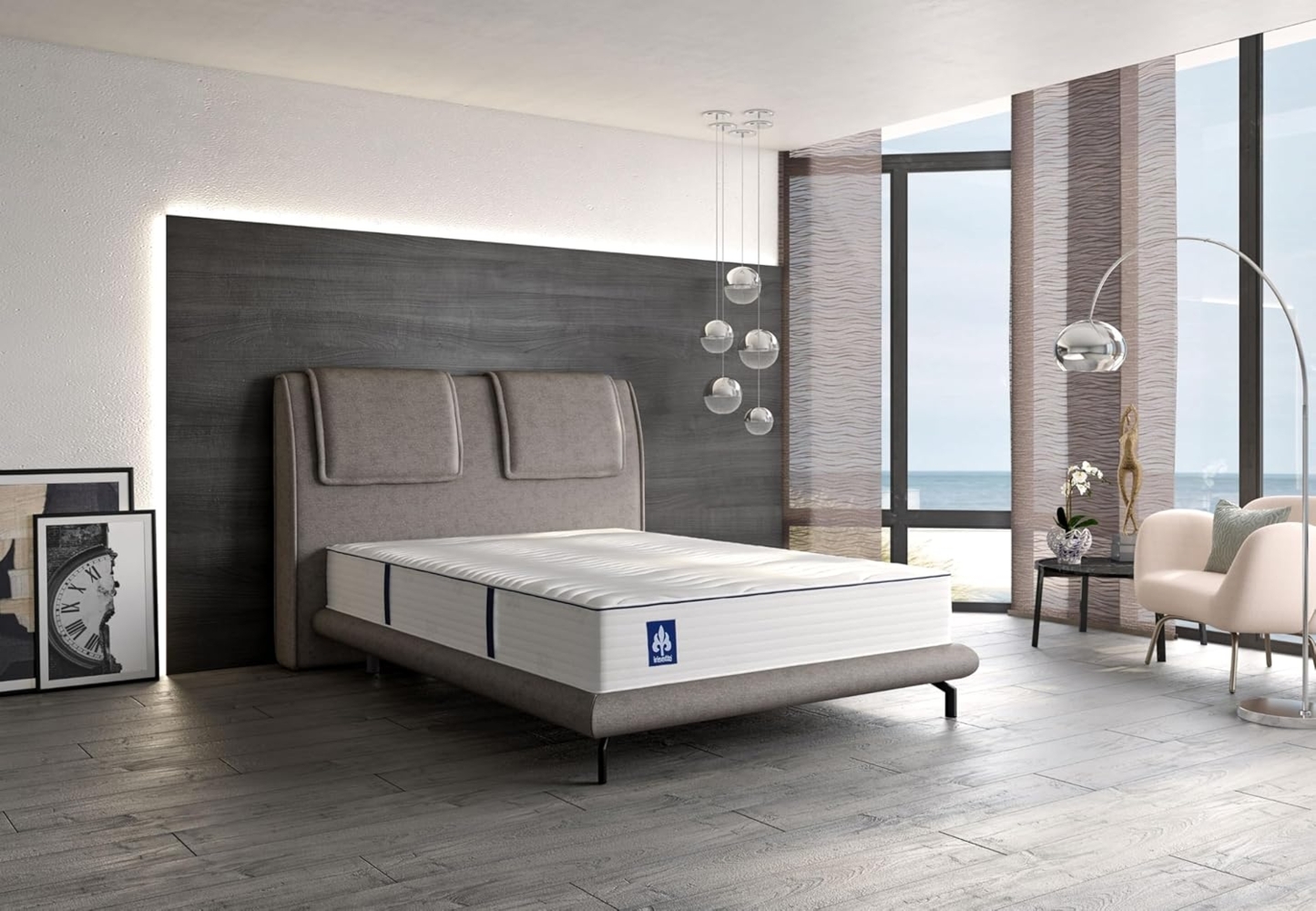 Badenia Bettcomfort Irisette Fehmarn 7-Zonen Tonnentaschenfederkernmatratze, Härtegrad 2, 160x200 cm Bild 1