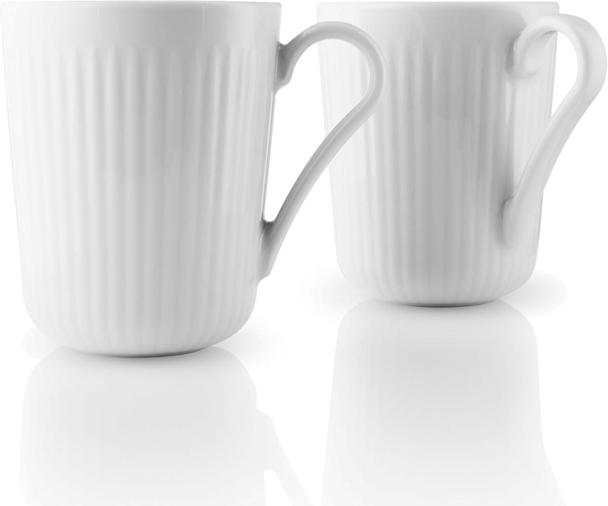 Eva Solo Legio Nova, Tasse, Tassen, Tassen-Set, Kaffeetasse, Kaffeebecher, Porzellan, Weiß, 340 ml, 2er Set, 887307 Bild 1