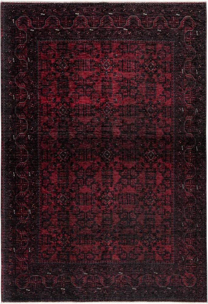 Kurzflorteppich Mottled 300 Rot 120 x 170 cm Bild 1