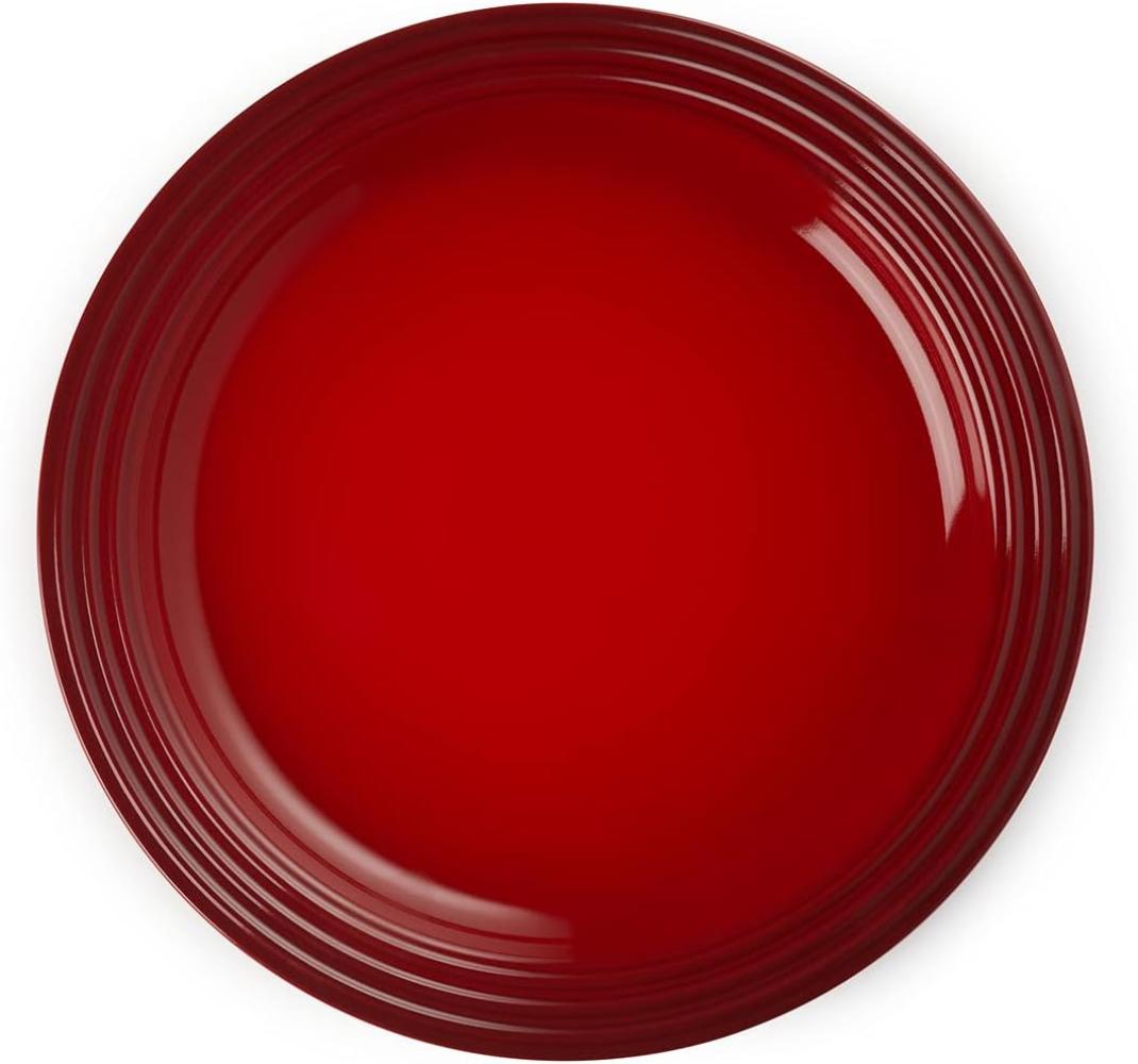 Le Creuset Speiseteller Kirschrot Bild 1