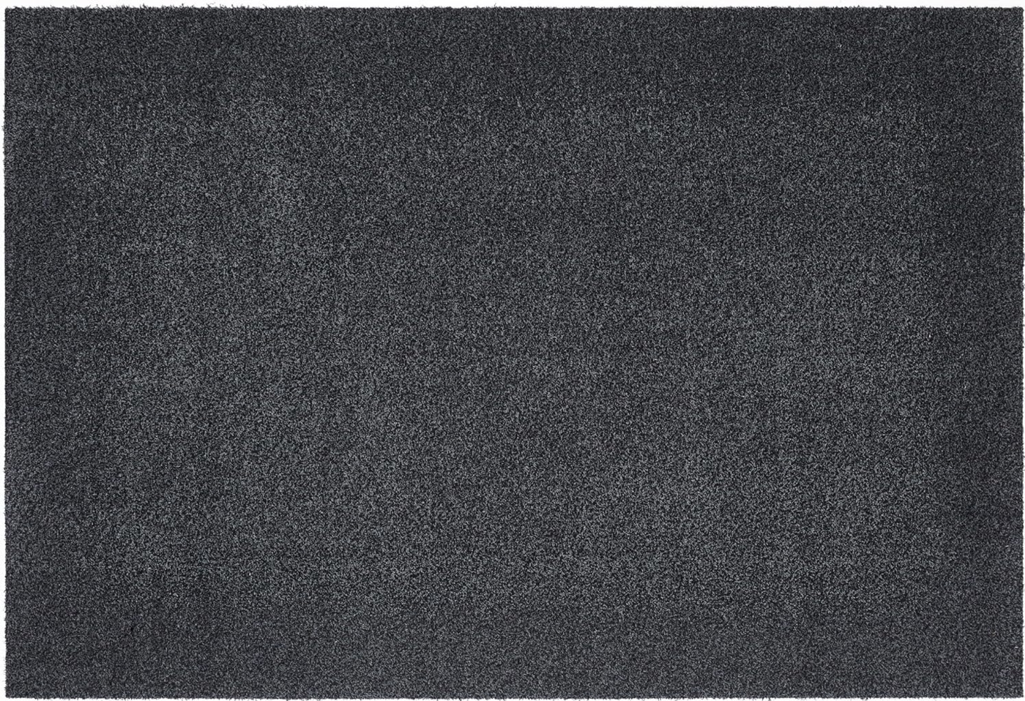 andiamo Fußmatte Samson – waschbare Fussmatte innen – rutschfeste und saugfähige Schmutzfangmatte aus Baumwolle – pflegeleichte Türmatte 60x100 cm cm, Anthrazit Bild 1