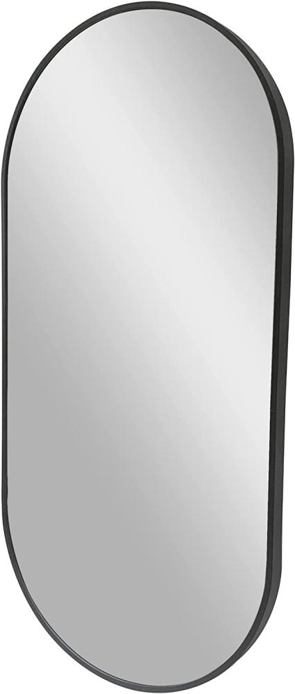 Wandspiegel Corato 40x80cm Schwarz [en. casa] Bild 1