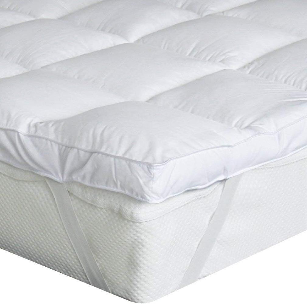 Bedecor Ultra-weich Matratzenauflage, Mikrofaser Polyester Matratzentopper, gefüllte Matratze, Atmungsaktive, 180x200 cm Bild 1