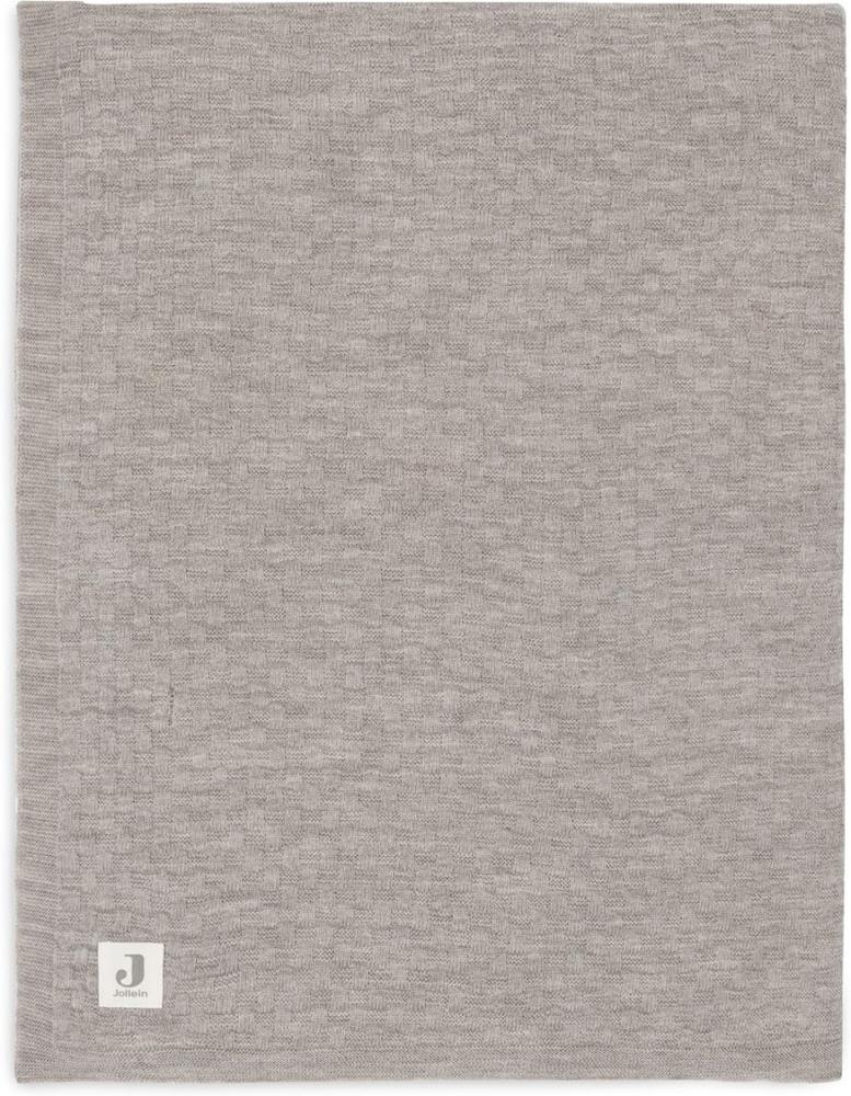 Jollein Babydecke Kuscheldecke 75x100 cm Weave knit Merino wool Funghi Bild 1