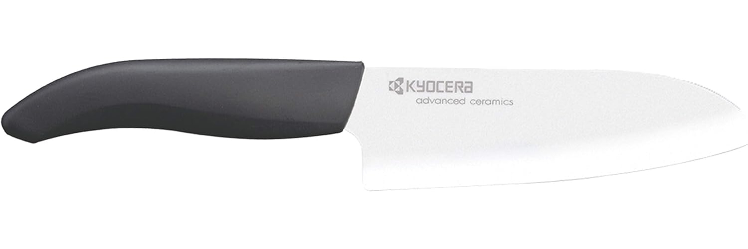 KYOCERA Santokumesser GEN NATURE, extrem scharf, Griff aus Zuckerrohr, Klingenlänge: 14 cm Bild 1