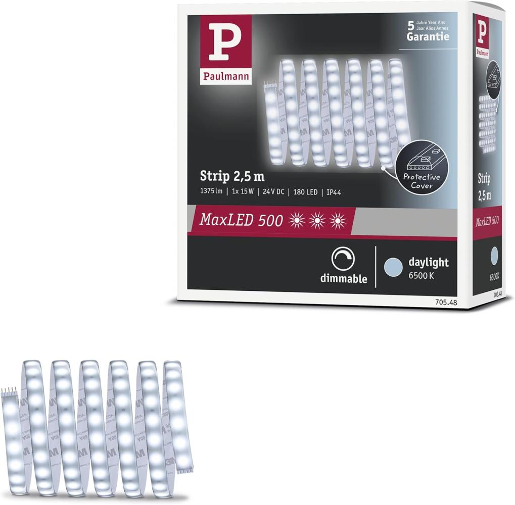 Paulmann No. 70548 MaxLED 500 Stripe beschichtet 2,5m 15W 6500K Protect Cover Bild 1