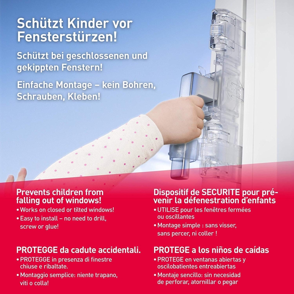 ISI SAFE FENSTERSICHERUNG TRANSPARENT Bild 1