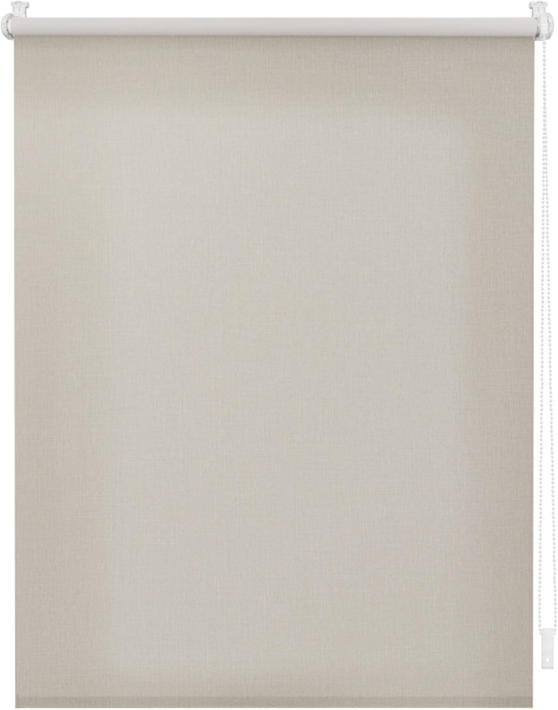 Lichtblick Sonnenschutzsysteme GmbH Thermo-Rollo lichtdurchlässig Madrid 100 cm x 190 cm (BxL) Hellgrau Lichtdurchlässig & Thermofunktion ; ohne Bohren zu Montieren ; OEKO-TEX Standard 100 Bild 1