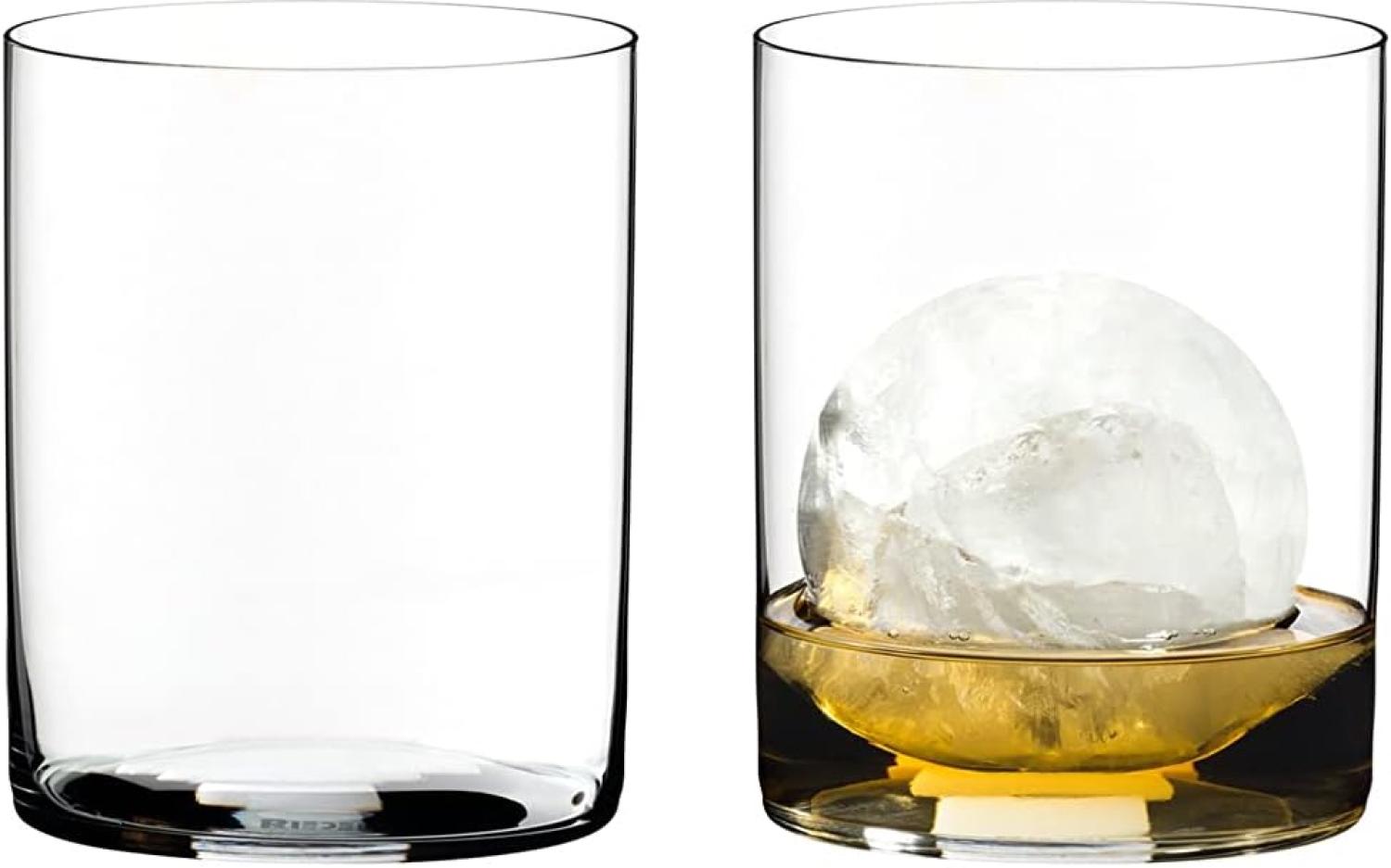 RIEDEL 0414 02 O Wine Tumbler H2O Whisky, 2-teiliges Whiskeyglas Set, Kristallglas Bild 1