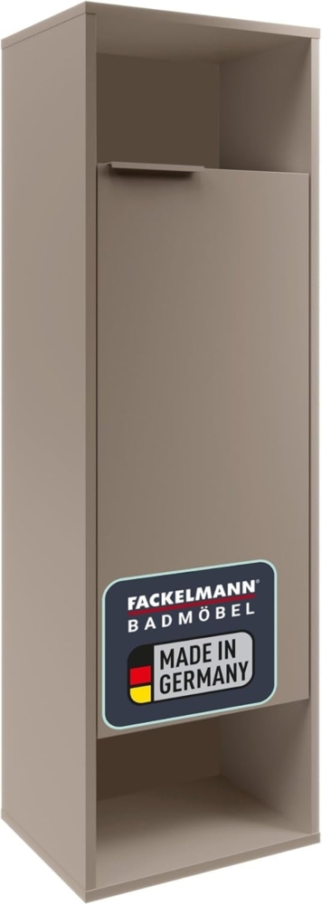 Fackelmann B.PARIS Midischrank 40 cm breit, Grau, Anschlag rechts Bild 1