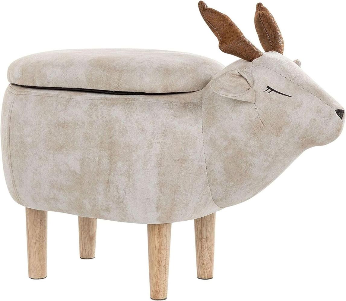 Hocker REINDEER Beige Bild 1