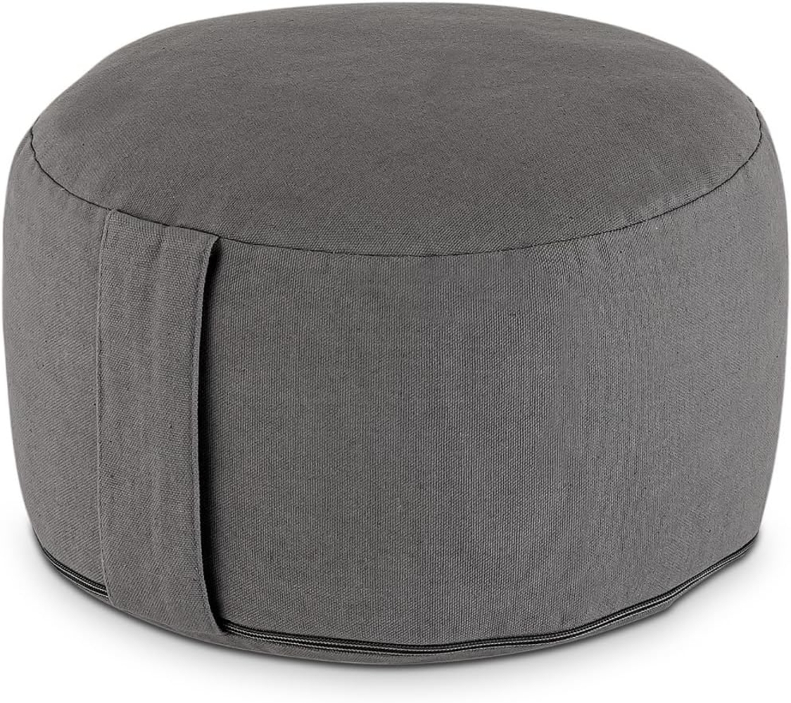 Amagohome Yogakissen Yogakissen Meditationskissen Augenkissen Sitzkissen rund ø31xH20cm Bez Bild 1