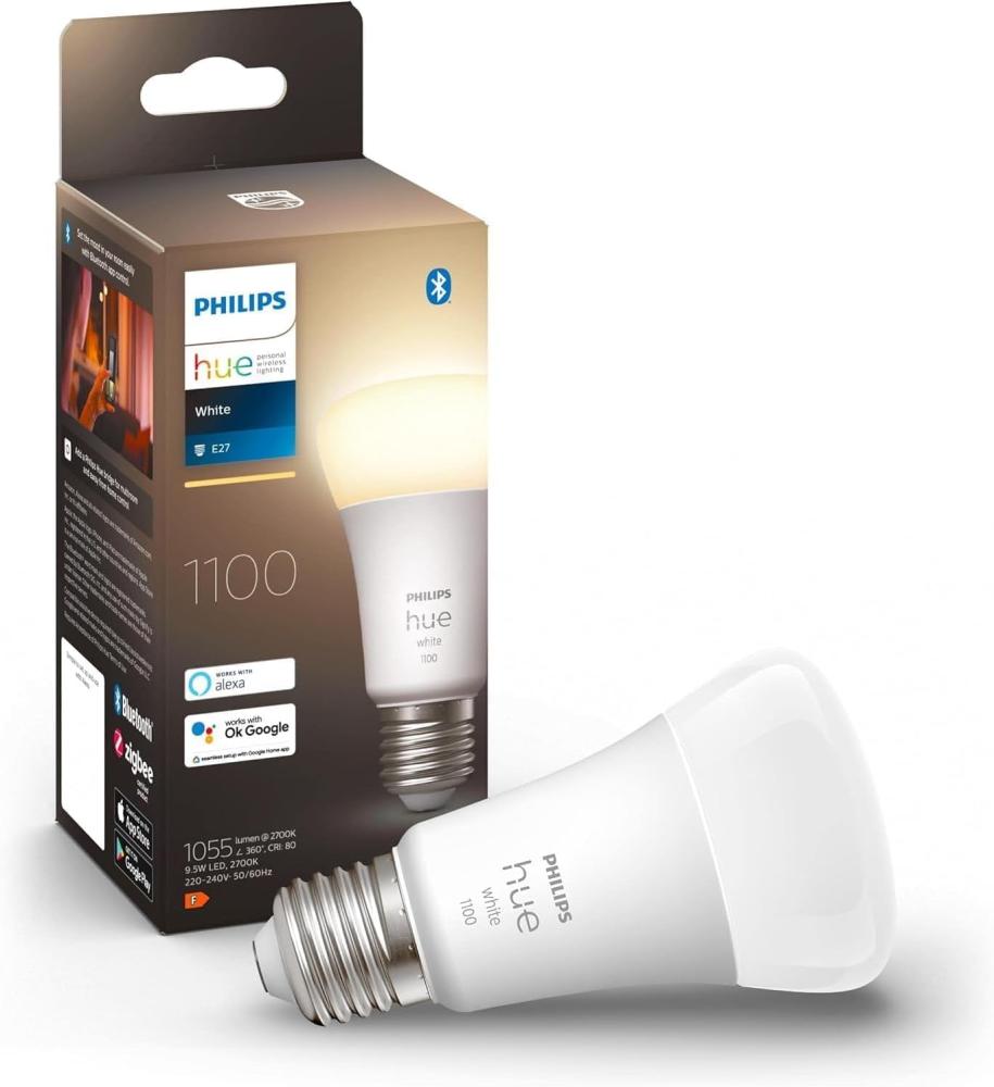 Philips Hue White E27 Einzelpack 1100lm [Energieklasse F] Bild 1