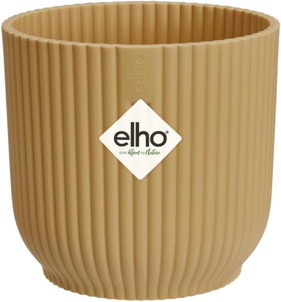 Elho Pflanztopf Vibes 9 cm x 9 cm buttergelb Bild 1