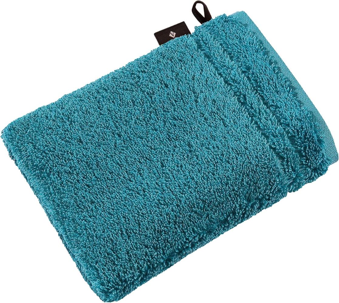 Vossen Handtücher Vienna Style Supersoft | Waschhandschuh 16x22 cm | lagoon Bild 1