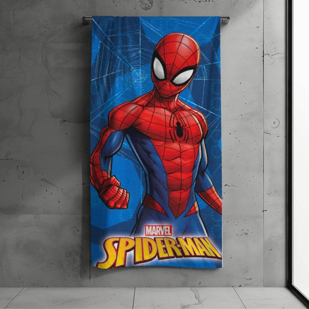 MTOnlinehandel Badetuch Spiderman 70x140 cm, 100 %, Baumwolle (1-St), Marvel's Kinder Bade-/Strandtuch Bild 1