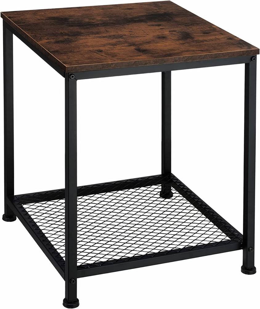 Beistelltisch Derby 45,5 x 45,5 x 55,5 cm - Industrial dunkelbraun Bild 1
