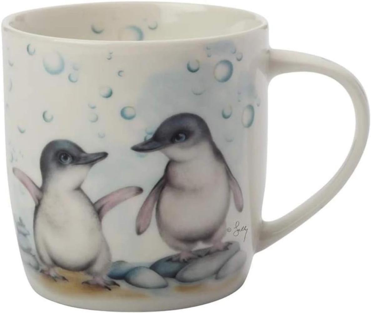 Maxwell & Williams DX0463 SALLY HOWELL Becher in Dose Penguins (Pinguine), Porzellan Bild 1