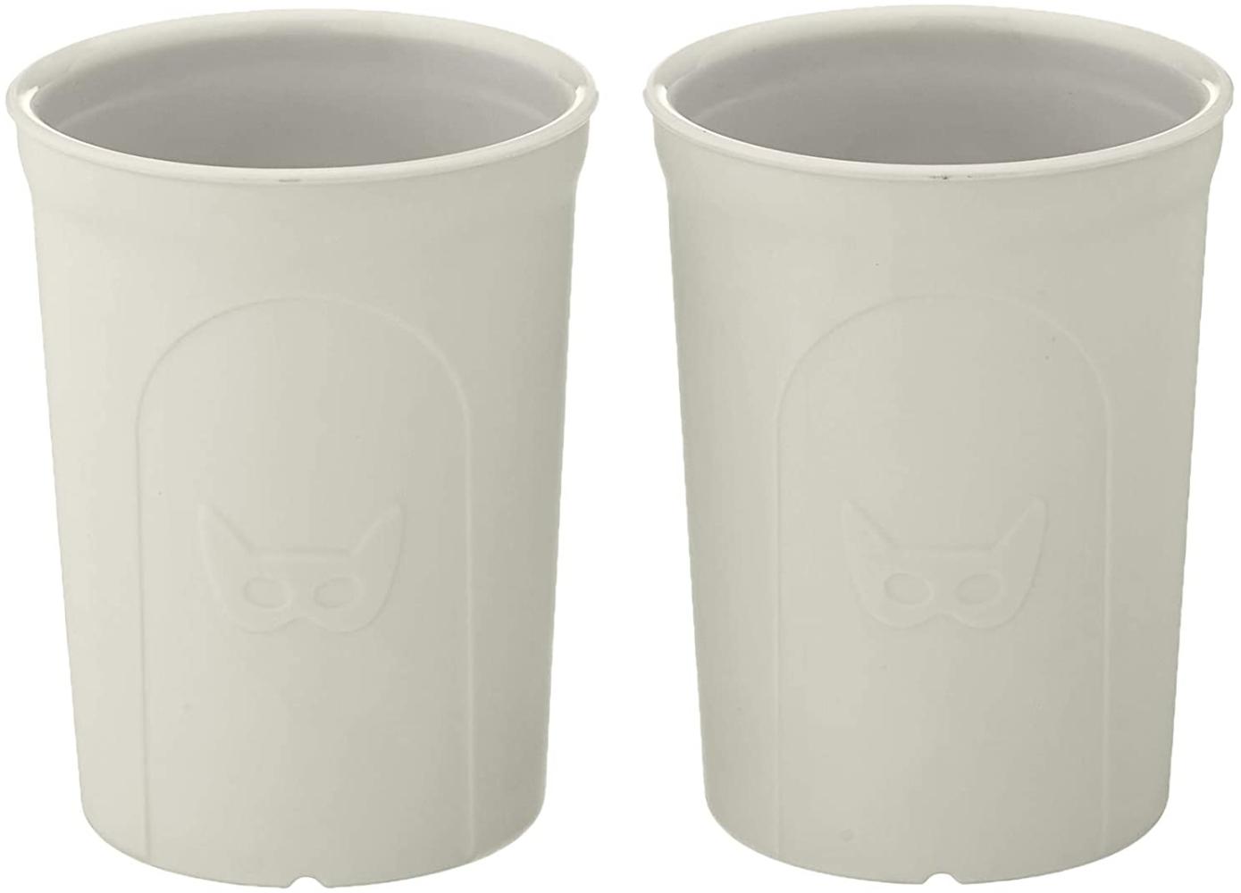 Herobility Eco Trinkbecher 250ml mist grey (2er Pack) Bild 1