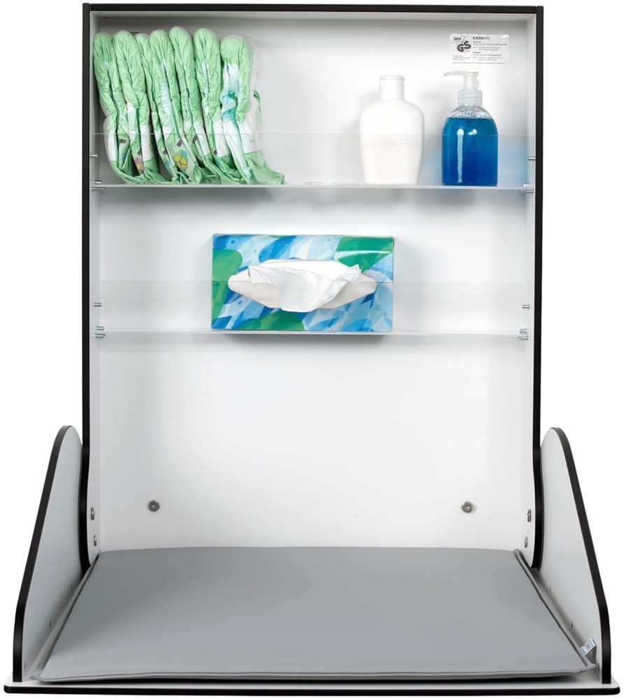 KAWA HPL | Wandwickeltisch von timkid | TÜV-geprüfter und GS-zertifizierter Wickeltisch (weiß) Bild 1