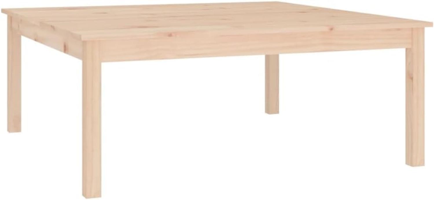Couchtisch 100 x 100 x 40 cm Massivholz Kiefer [814289] Bild 1