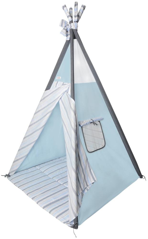 Belily Spieltipi Little Hideout (Eisenbahn Zimmer) mit Fenster, 105 x 105 x 145 cm Bild 1