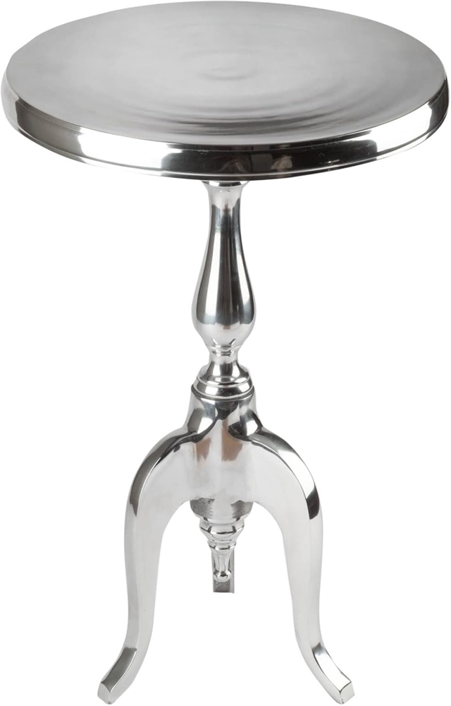 riess-ambiente Beistelltisch SAVOY 55cm silber, Metall · rund · Couchtisch · Orientalischer Stil Bild 1