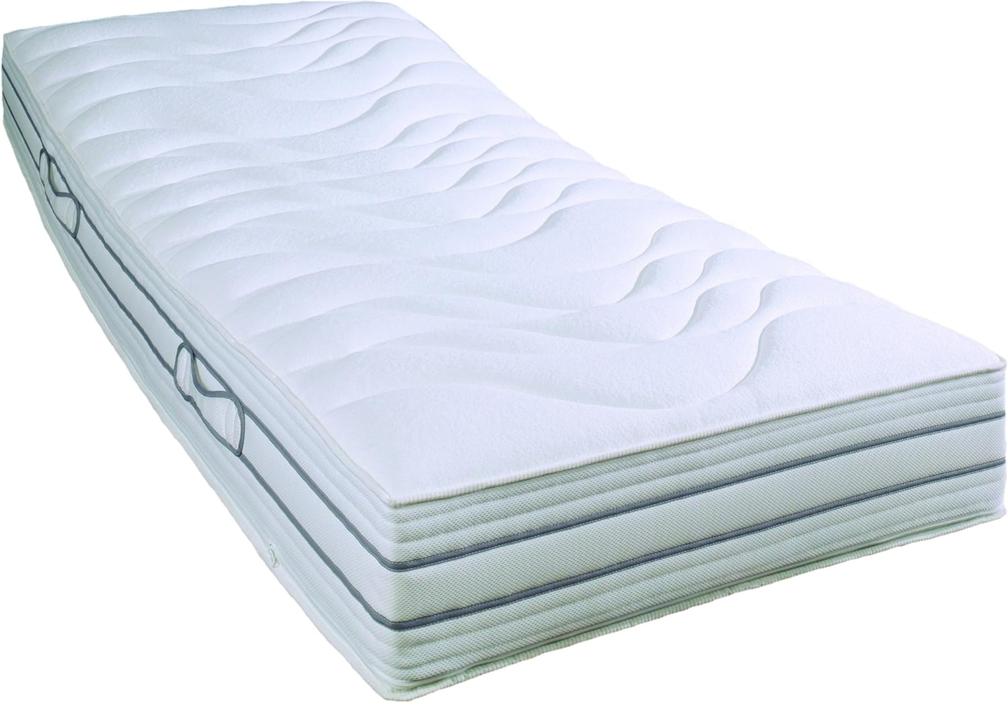 Frankenstolz f.a.n. 'Medisan XXL 1000 T' 7-Zonen-Tonnentaschenfederkernmatratze H2, 100x200 cm Bild 1