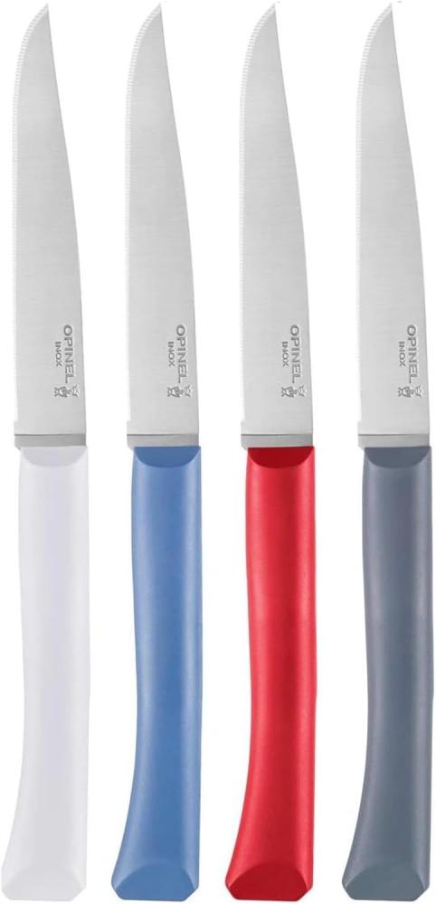 Opinel Tafelmesser-Set Bon Appetit+, 4 Farben, Blau, M Bild 1