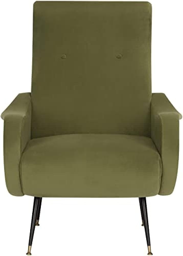 SAFAVIEH Modern Upholstered Accent Chair, in Hunter Green Bild 1