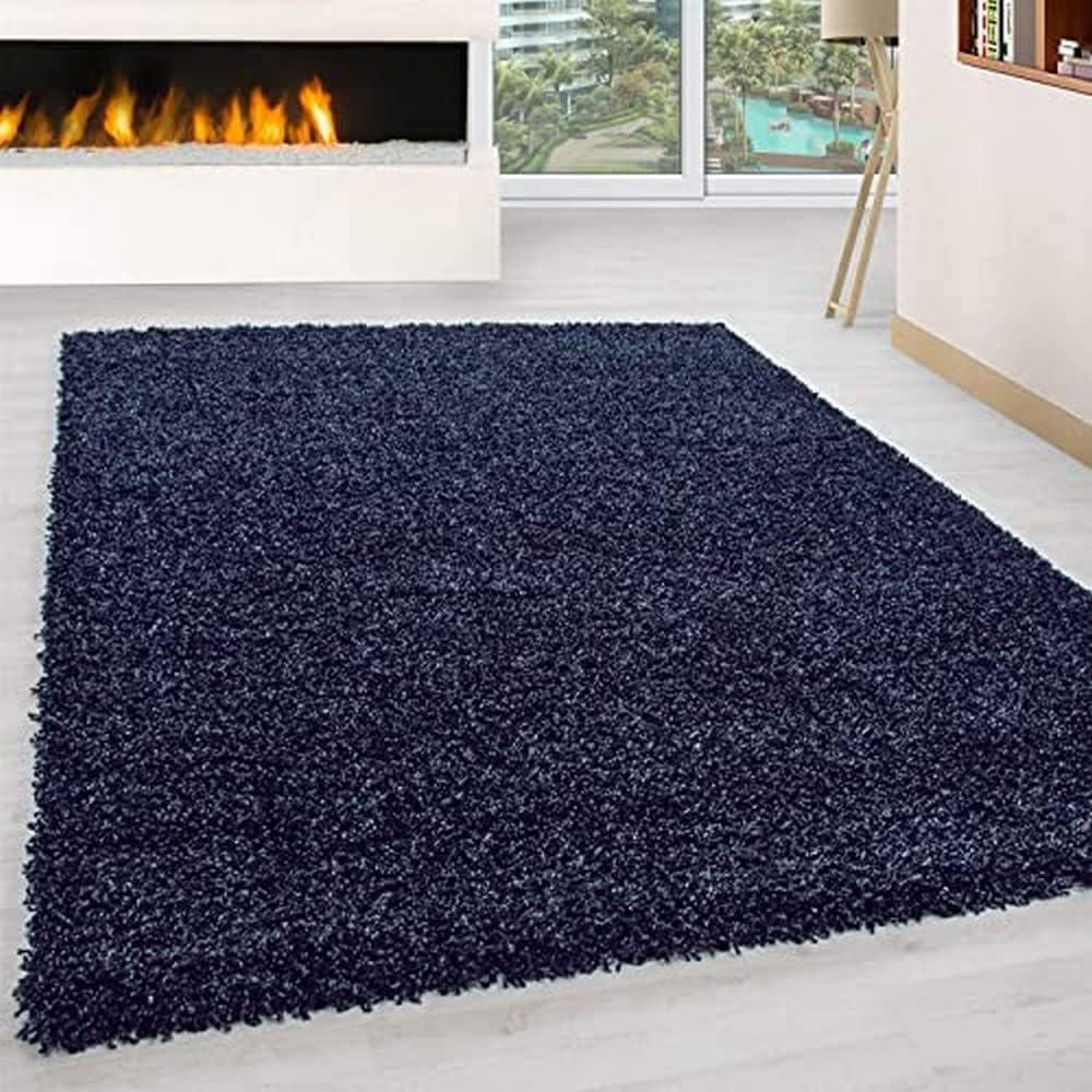 Shaggy Teppich LIFE NAVY 240 X 340cm Rechteck Bild 1