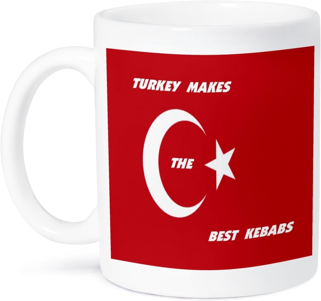 3dRose Mug515041 KeramiktasseTürkische Chefs, 325 ml, mehrfarbig Bild 1