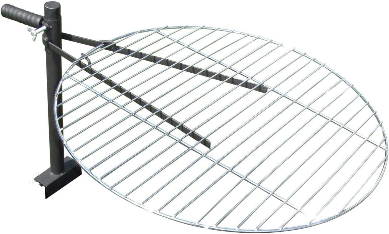 Grillrost für Feuerschale Edelstahl höhenverstellbar schwenkbar Grill Ø 60cm Bild 1