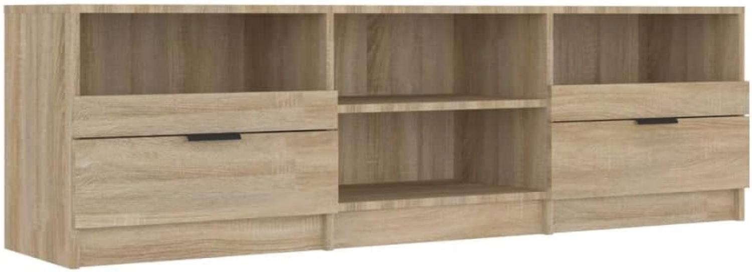 vidaXL TV-Schrank Sonoma-Eiche 150x33,5x45 cm Holzwerkstoff 811460 Bild 1