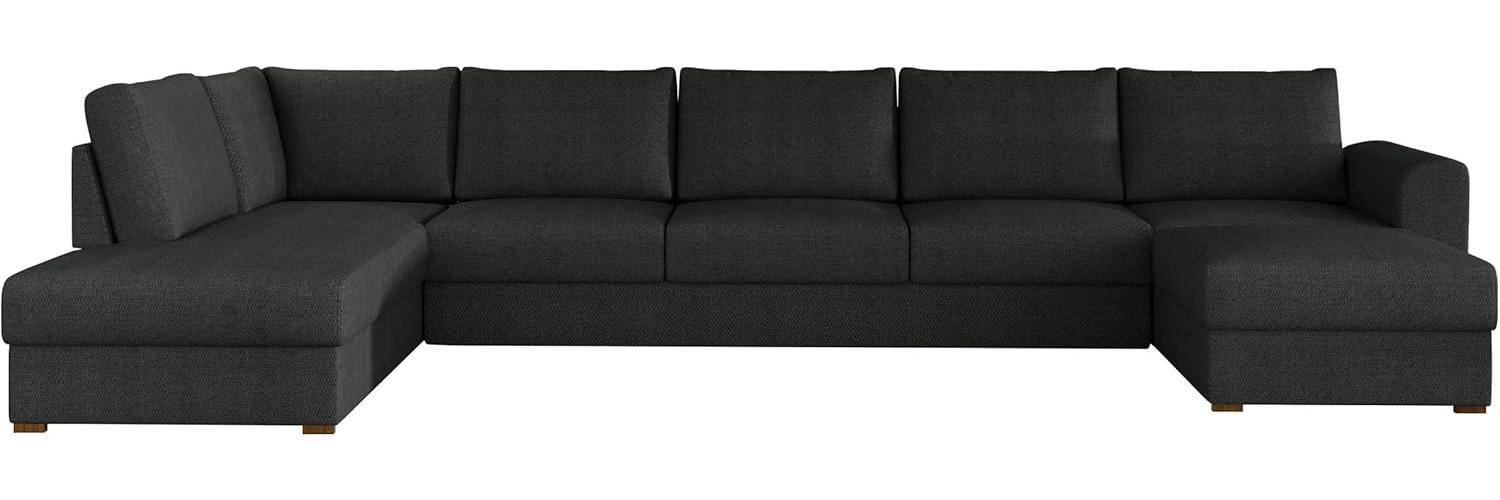 Ecksofa Wilma Large für große Räume, 2 Bettkasten und Schlaffunktion (Twist 23, Seite: Links) Bild 1