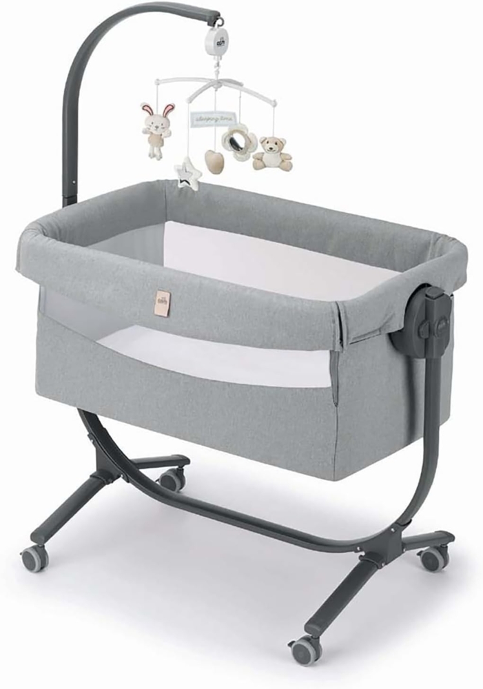 Baby Beistellbett Cullami | Mehr Farben verfügbar | inkl. Wippfunktion | 8-fach höhenverstellbar Bild 1