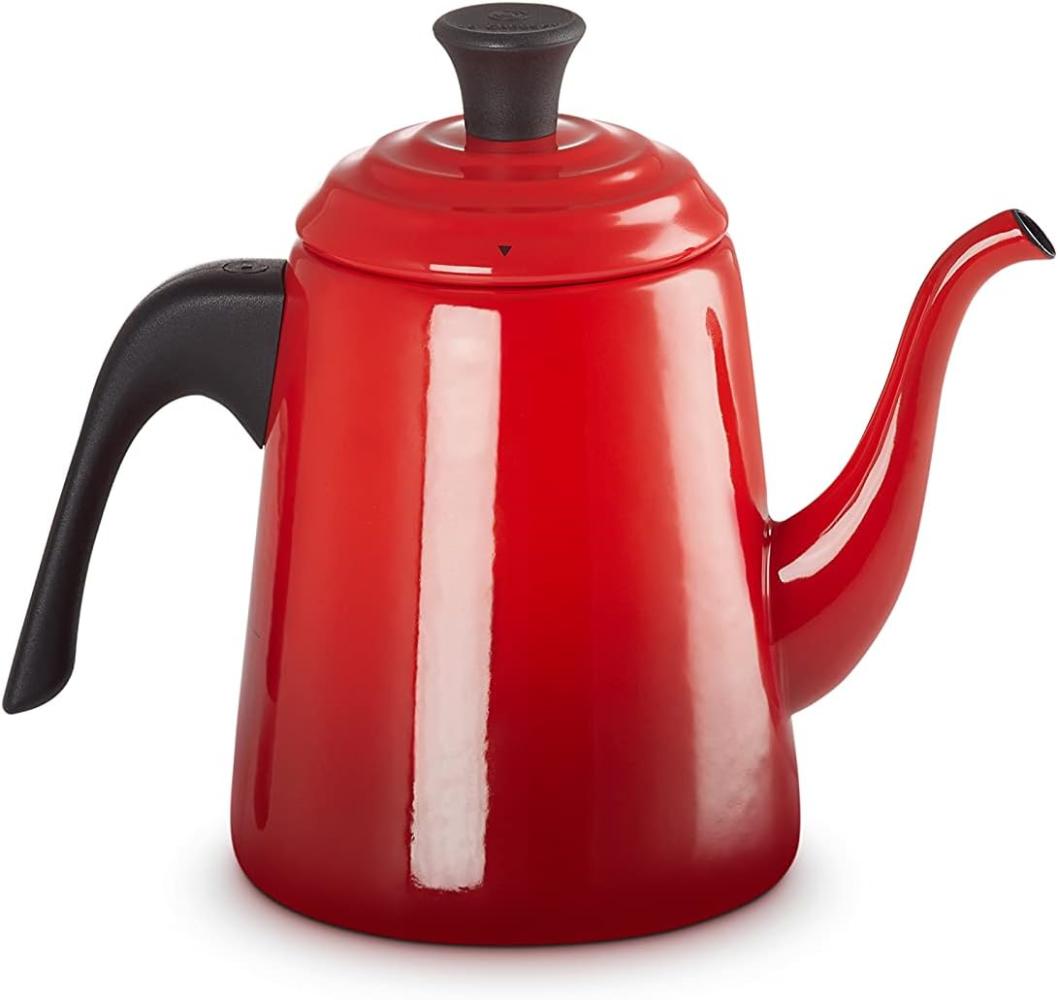 Le Creuset Wasserkessel Drip Kirschrot Bild 1