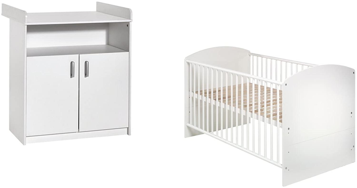 Schardt 'Classic White' 2-tlg. Babyzimmer-Set Bild 1