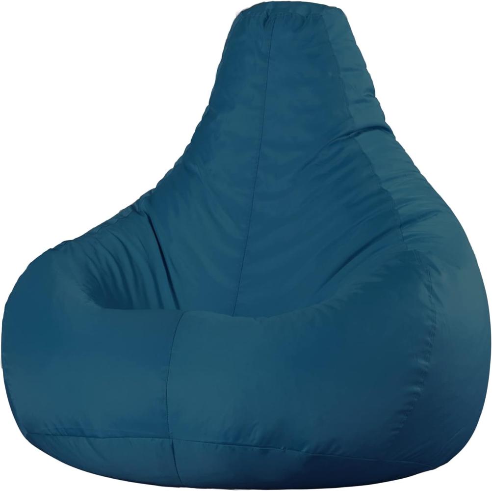 Bean Bag Bazaar Gaming Sitzsack „Recliner“, Gamer Sitzsack für Erwachsene und Kinder, Indoor Outdoor Sitzsack Sessel Gaming mit Füllung (Sitzsack, Blaugrün) Bild 1