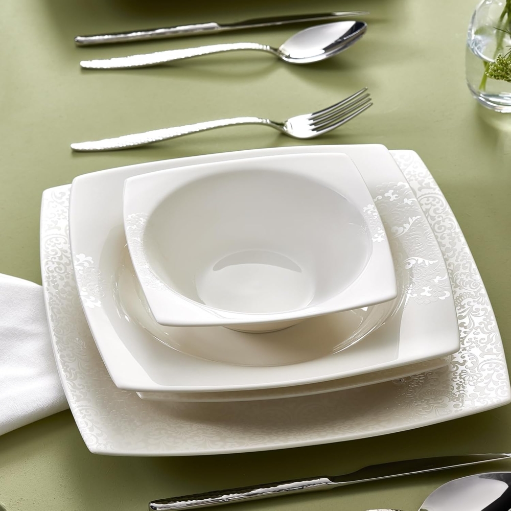 Karaca Geschirr-Set New Flava 6 Personen Geschirrset, 24 Teilig, Porzellan Bild 1