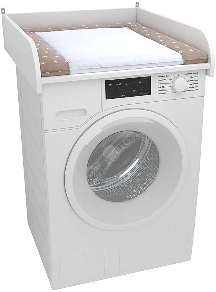 Polini kids Wickelaufsatz für Waschmaschine Simple 600 weiß, 1846.9 Bild 1