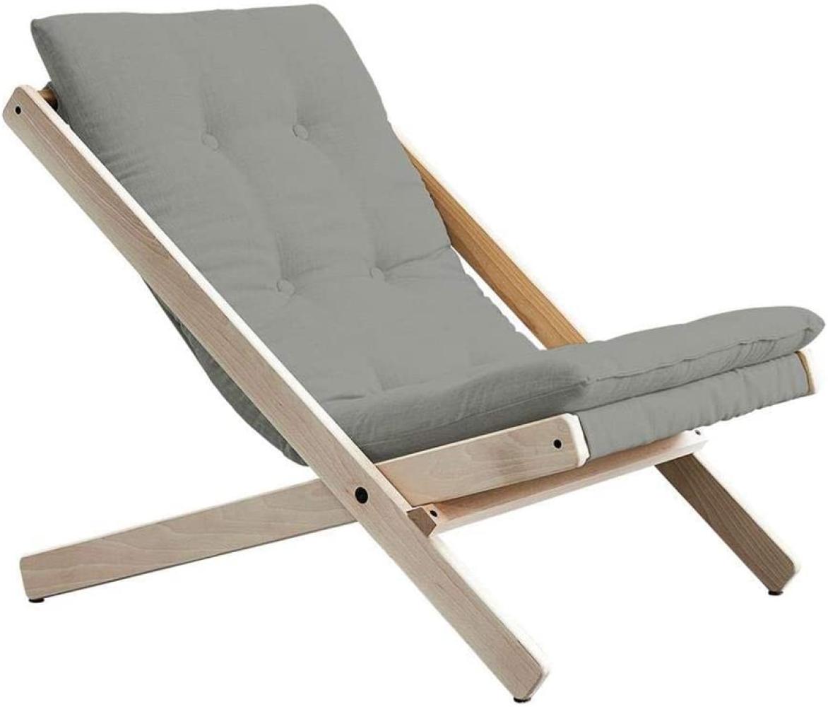 KARUP DESIGN BOOGIE Futon Liegestuhl Gestell Natur / Grey Bild 1