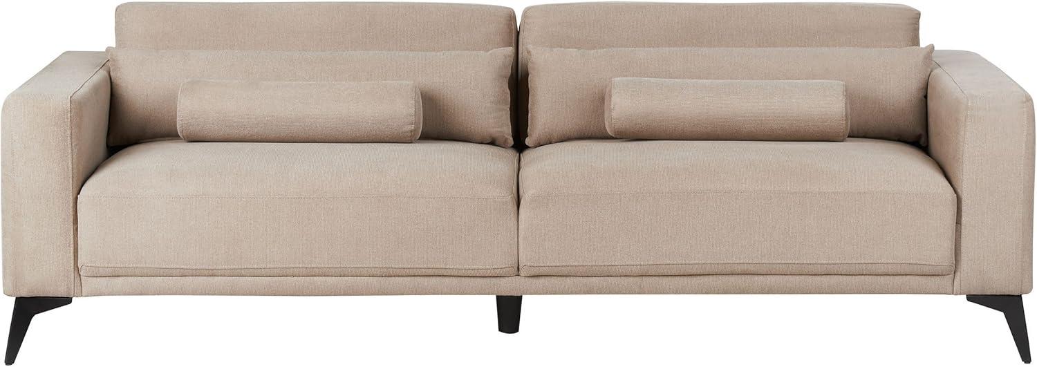 3-Sitzer Sofa Stoff taupe ANGE Bild 1