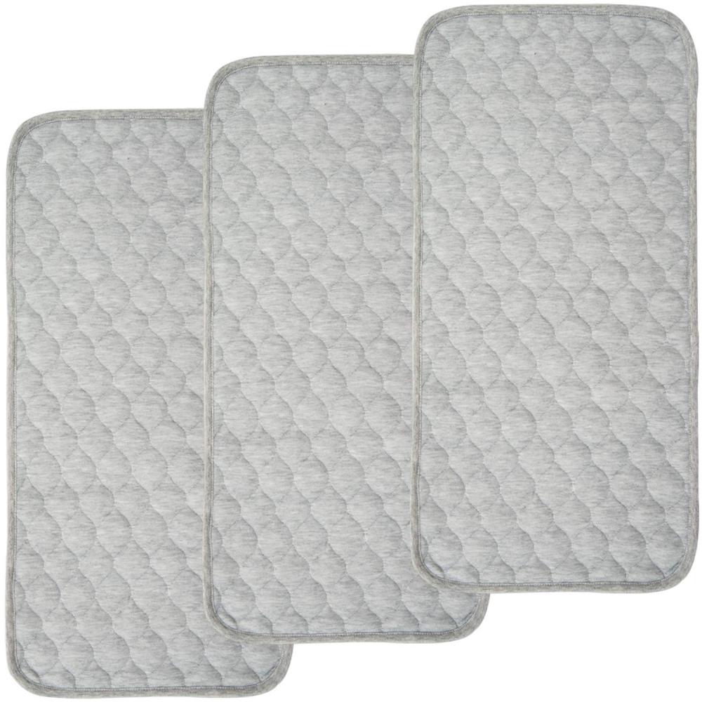 BlueSnail Tragbare wickelunterlage für unterwegs, Wickelstation mit Abtrennbarer Abwischbarer Wickelauflage Wasserdicht für Baby Kleinkind (grey) Bild 1