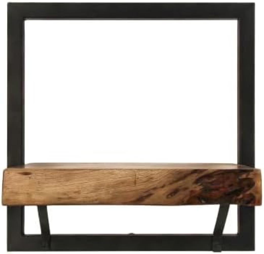 HSM collection Wandregal Levels Live Edge Akazie Eisen 32cm Bild 1