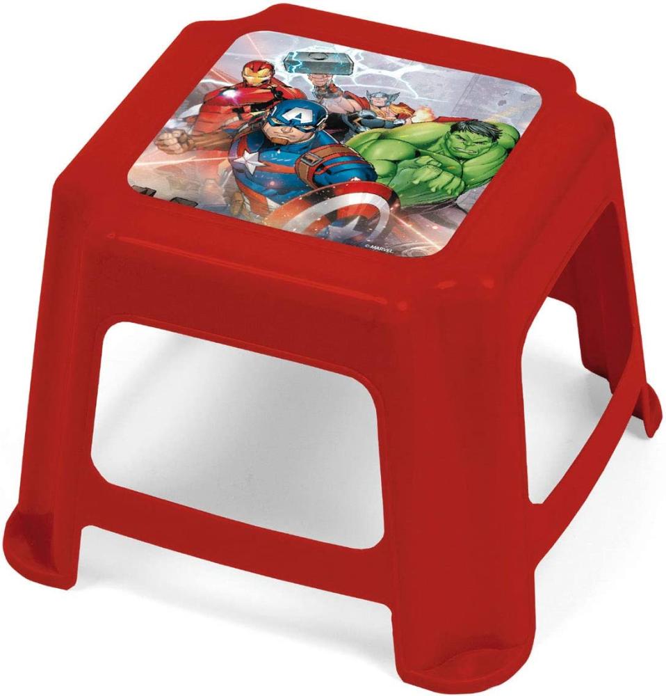 hocker Avengers junior 27 x 27 x 21 cm rot Bild 1