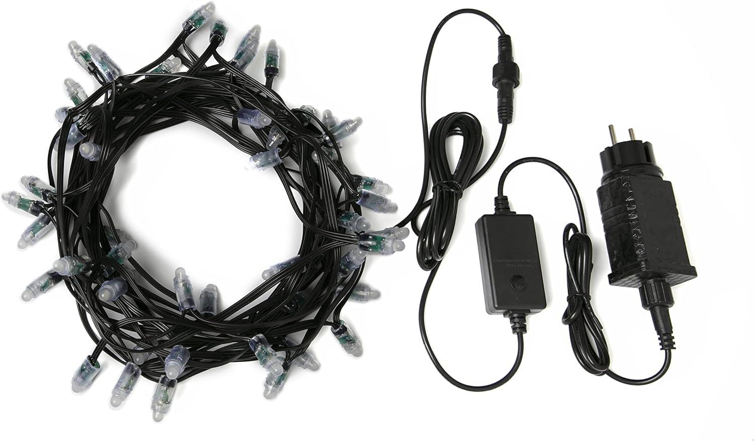 LBM 10m Smart Outdoor Light Chain - 50 x Diode EEK G Bild 1