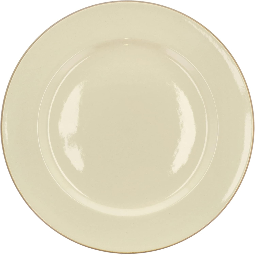 Bitz Dessertteller 22 cm Wood/Sand Steinzeug Bild 1