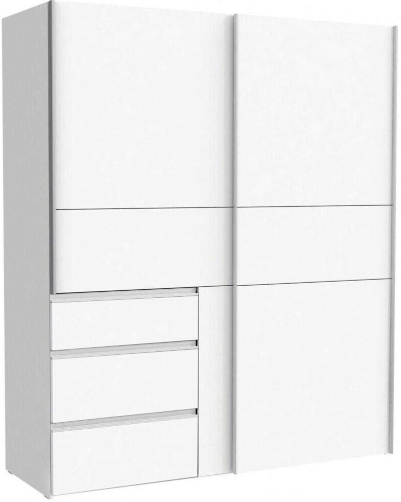 'Winn' Kleiderschrank, weiß, 170 cm Bild 1