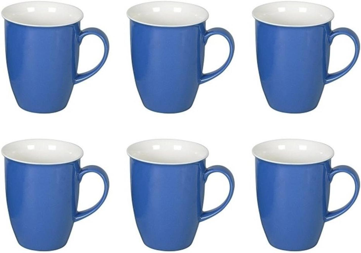 Ritzenhoff & Breker DOPPIO Kaffeebecher 320 ml Indigo blau 6er Set Bild 1